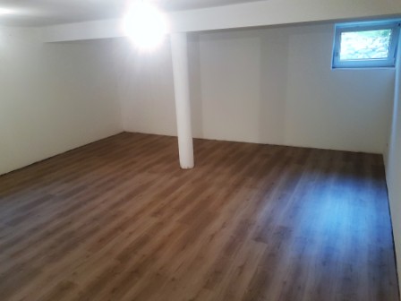 Neu verlegter Vinylboden